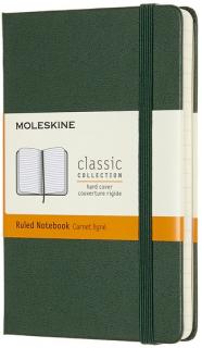 Moleskine Zápisník Classic - S (A6) | Tvrdá väzba | Zelený