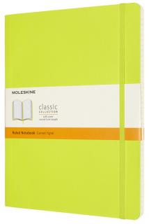 Moleskine Zápisník Classic - XL (A4) | Mäkká väzba | Svetlo Zelený
