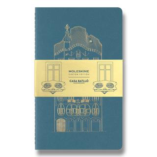 Moleskine zošiť Cahier (2ks) - L (A5) | Mäkká väzba | Casa Batlló