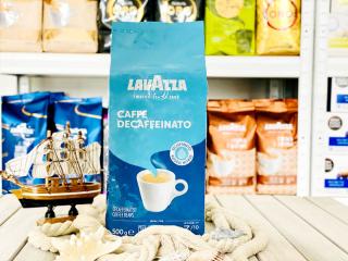 Lavazza Caffé Decaffeinato - bez kofeínu - zrnková káva, 500 g