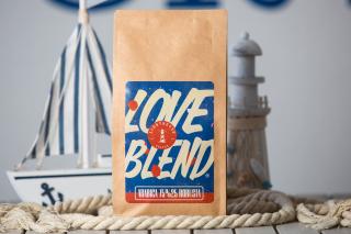 Lighthouse Coffee Loveblend 75/25, zrnková káva Balenie: 500