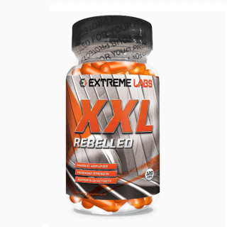 Extreme Labs XXL Rebelled 120kaps (XXL Rebelled je úplne nový, silný, svaly budujúci a silu zvyšujúci prírodný testosteron booster, ktorý môže pomôcť zvýšiť hladiny vášho testosterónu až o viac ako 600%.)