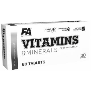 Fitness Authority Vitamins and Minerals 60tbl