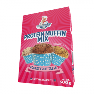 Frankys Bakery Protein Muffin Mix Forest Fruit 500g