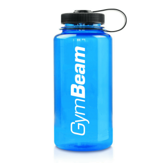 GymBeam Flaša Sport Bottle Blue 1000ml (Praktická a odolná fľaša na studené a horúce nápoje, ktorú môžete mať vždy po ruke.)