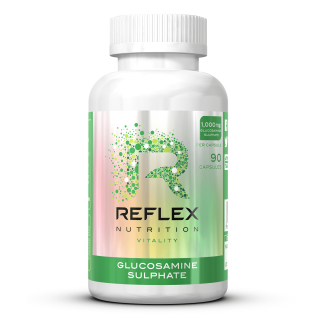 Reflex Nutrition Glucosamine Sulphate 90tbl (Prirodzene sa vyskytujúca živina a stavebný kameň glykozaminoglykánov, ktoré sú hlavnou zložkou chrupavky.)