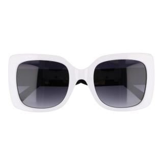 Biele oversized slnečné okuliare „Anonym&quot;