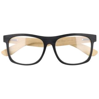 Drevené okuliare proti modrému svetlu Wayfarer &quot;Blue Wood&quot;