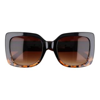 Hnedé oversized slnečné okuliare „Anonym&quot;