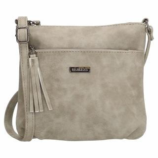 Sivá malá crossbody kabelka „Lory“