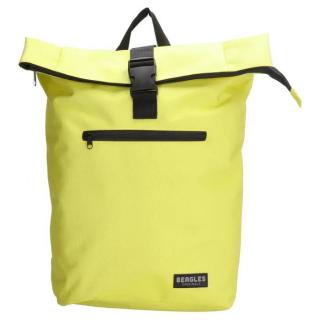 Žltý objemný ruksak do školy „Biggie“