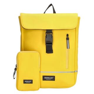 Žltý vodeodolný batoh + kapsička „Freshpack“