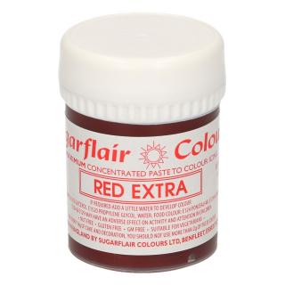Farba gelová extra Red (extra červená) 42g, SGF