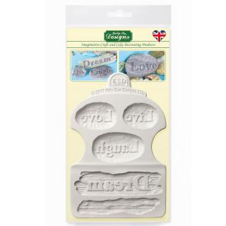 Forma Mould Driftwood a Word Stones CE0071, Katy Sue