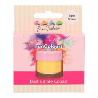 Jedlá prachová farba Light Yellow 5g, FunCakes, F45300