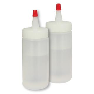 Plastové stláčacie fľaše na zdobenie, 2x 85g, PME Plastic Squeeze Bottles, SB174