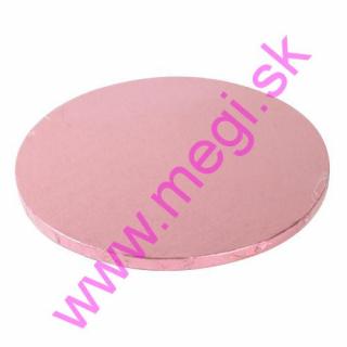 Podnos ružový hrubý O 35,5 cm, FunCakes, F81180