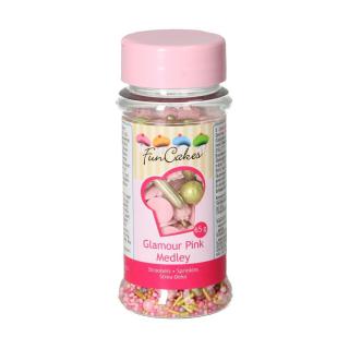 Posyp Fun Cakes - Sprinkle Medley - Glamour Pink 65g, F51435