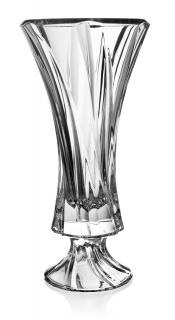 Aurum Oklahoma krištáľová váza na nohe 40 cm  (199)