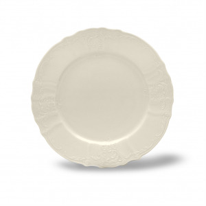 BERNADOTTE - plytký tanier 25 cm, slonová kosť (4698)
