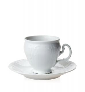 BERNADOTTE Šálka na kávu s podšálkou, šapo set 6KS 170ml, E0011000 (5653)
