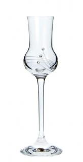 Poháre Grappa 70 ml 30538 Swarovski Crystals (6KS) (6524)