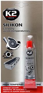 K2 Silikón červený 21g 350C