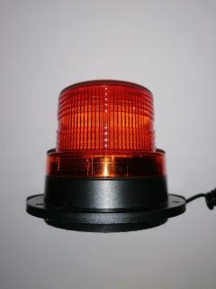LED maják magnetický oranžový 12V/24V
