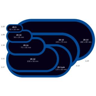Záplata ZS 11 75x35mm