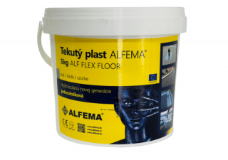 ALF FLEX FLOOR II.gen.5kg Šedá TEKUTY PLAST ALFEMA (Výdatnosť cca 3-5m2)