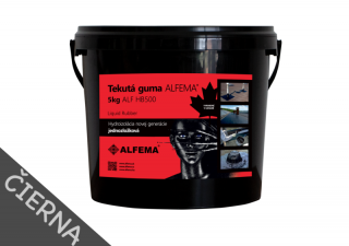 Tekutá guma ALFEMA HB500 čierna 5 kg (NOVÉ BALENIE, PÔVODNÁ RECEPTÚRA!)