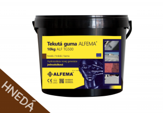 Tekutá guma ALFEMA TG500 hnedá 10 kg (DOPRAVA ZDARMA! NOVÉ BALENIE, PÔVODNÁ RECEPTÚRA!)
