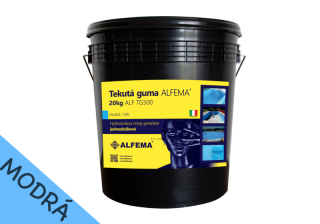 Tekutá guma ALFEMA TG500 modrá 20 kg  (DOPRAVA ZDARMA! NOVÉ BALENIE, PÔVODNÁ RECEPTÚRA!)