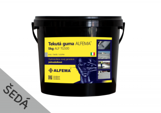 Tekutá guma ALFEMA TG500 šedá 5 kg (NOVÉ BALENIE, PÔVODNÁ RECEPTÚRA!)