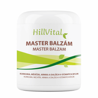 Hillvital | Master balzam - masť proti bolesti kĺbov, svalov, chrbta 250ml
