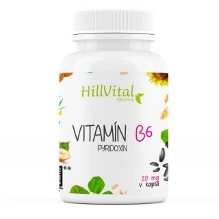 Vitamín B6 100 kapsúl