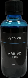 Poly COLOR farbivo modré 0,5 l