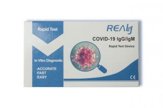 Test na protilátky COVID-19 IgG/IgM REALY TECH - 1 kus