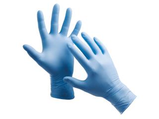 Vyšetrovacie jednorazové nitrilové rukavice nepúdrované 100 ks L