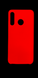 MobilEu Farebný obal silikónový na Huawei Nova 4e Červená FO129