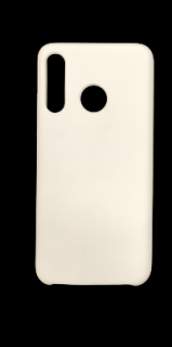 MobilEu Farebný obal silikónový na Huawei P 30 Lite Biela FO133