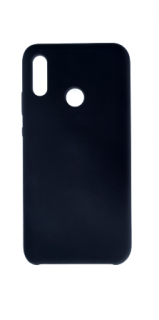 MobilEu Farebný obal silikónový na Huawei P Smart 2019 Čierna FO129