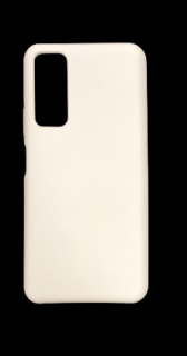 MobilEu Farebný obal silikónový na Huawei P Smart 2021 Biela FO136