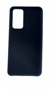 MobilEu Farebný obal silikónový na Huawei P40 Čierna FO129