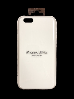 MobilEu Farebný obal silikónový na iPhone 6+/6s+ Biela FO067