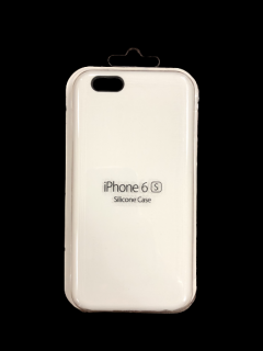 MobilEu Farebný obal silikónový na iPhone 6/6s Biela FO067