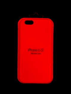 MobilEu Farebný obal silikónový na iPhone 6/6s Červená FO069