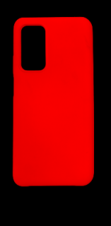 MobilEu Farebný obal silikónový na Xiaomi Mi 10t Červená FO120