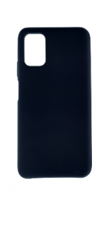 MobilEu Farebný obal silikónový na Xiaomi Poco M3 Čierna FO122