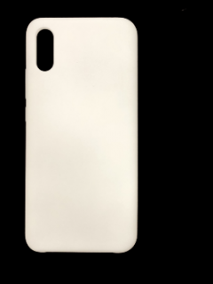 MobilEu Farebný obal silikónový na Xiaomi Redmi 9a Biela FO118